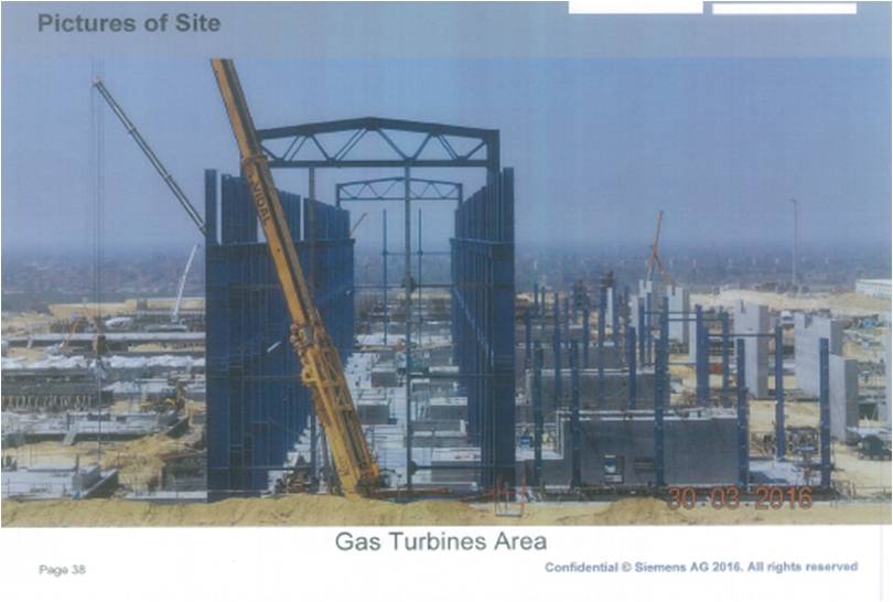 مشروع محطة توليد كهرباء بني سويف قدرة 4800 م. و ...........