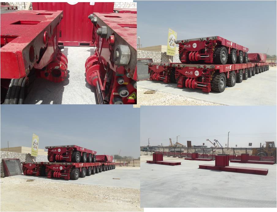 الاستعداد بكساحة ذات مواصفات خاصة لنقل ......