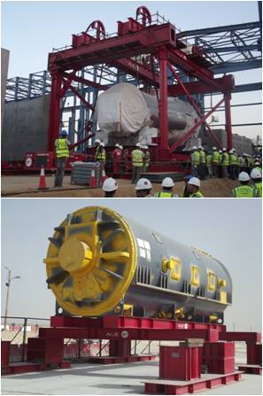 احتفالية كبري بموقع مشروع بني سويف .....